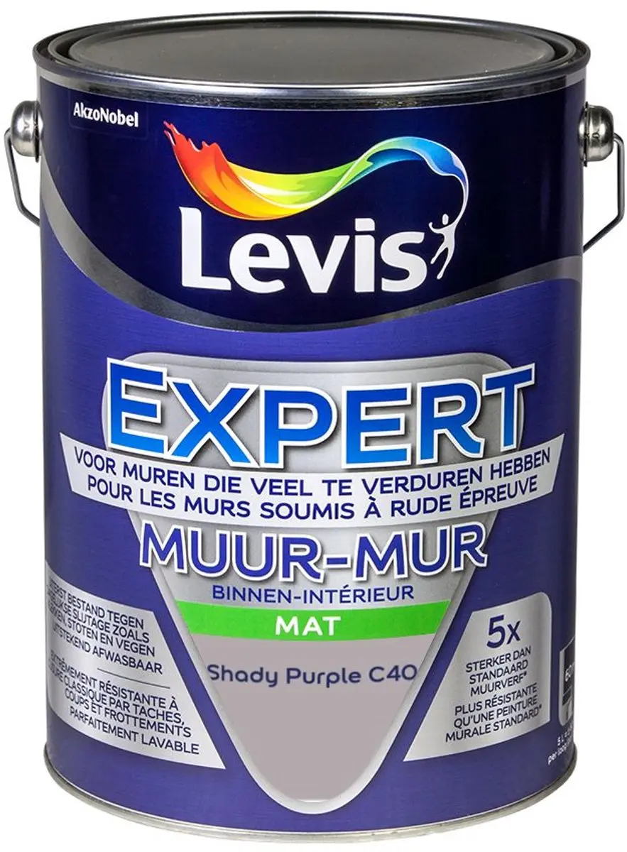 Levi's Expert Muur Binnen Mix Shady Purple C40