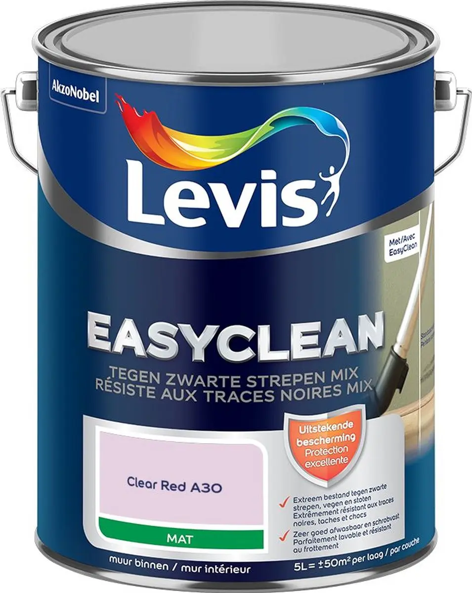Levi's Easyclean Tegen Zwarte Strepen Mengverf 5L