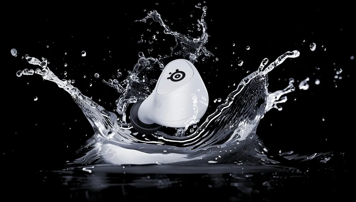 SteelSeries Arctis GameBuds 61682 - Witte Oordopjes - ANC - 40u - IP55 - afbeelding 6 van 6