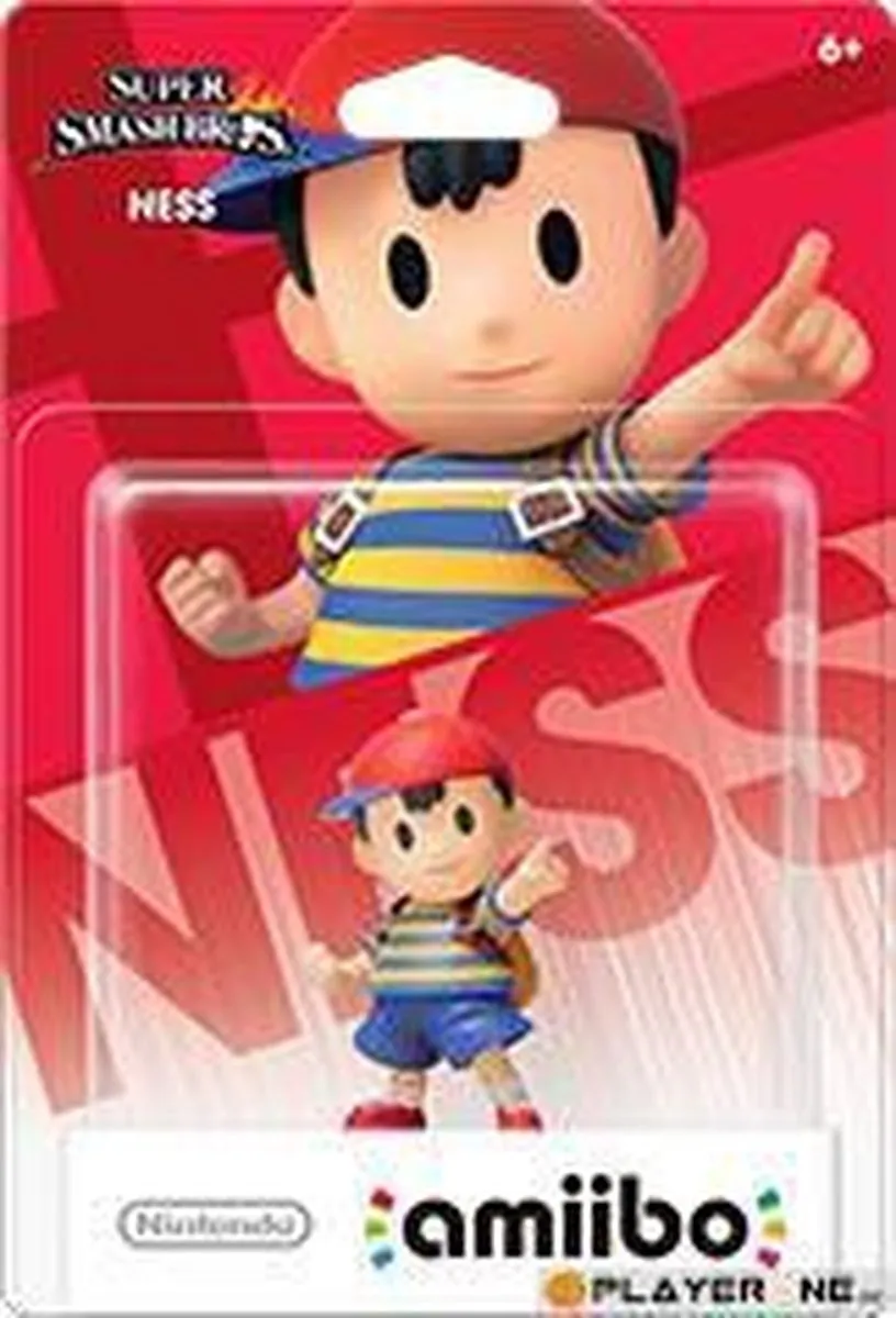 Nintendo amiibo Ness Figuur - Super Smash Bros