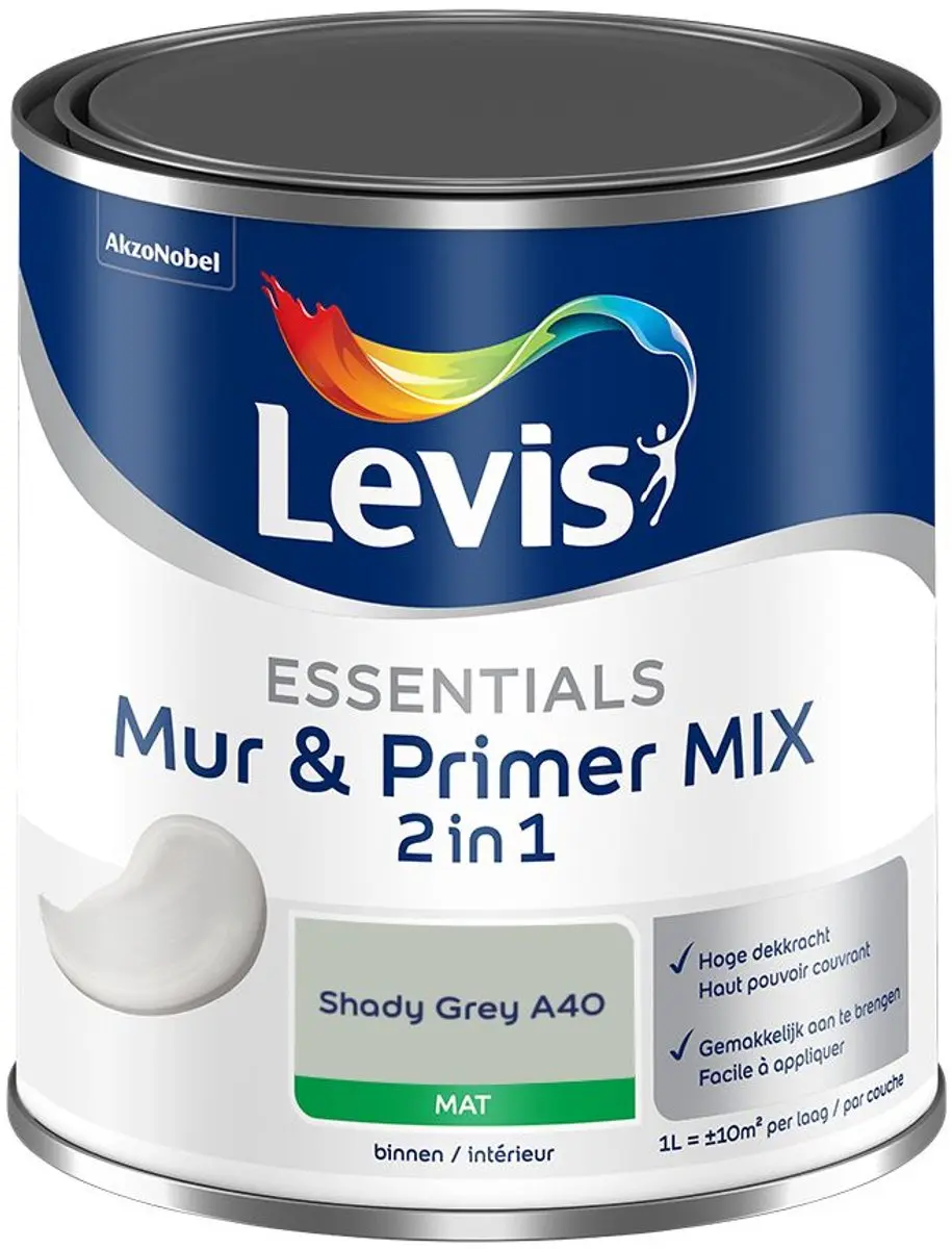 Levi's Essentials Mur & Primer Mix Shady Grey A40