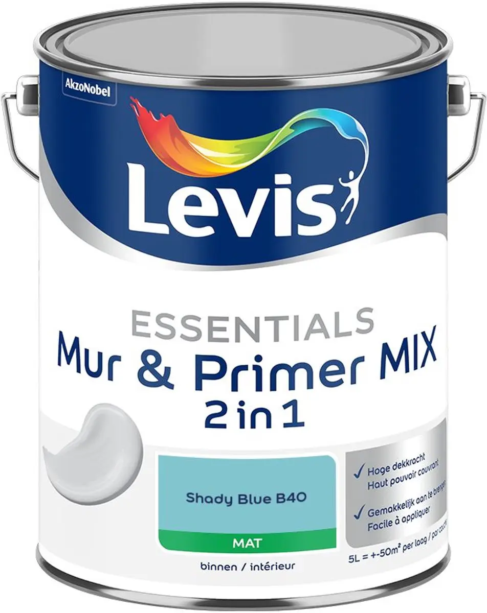 Levi's Essentials Mur & Primer Mix Shady Blue B40