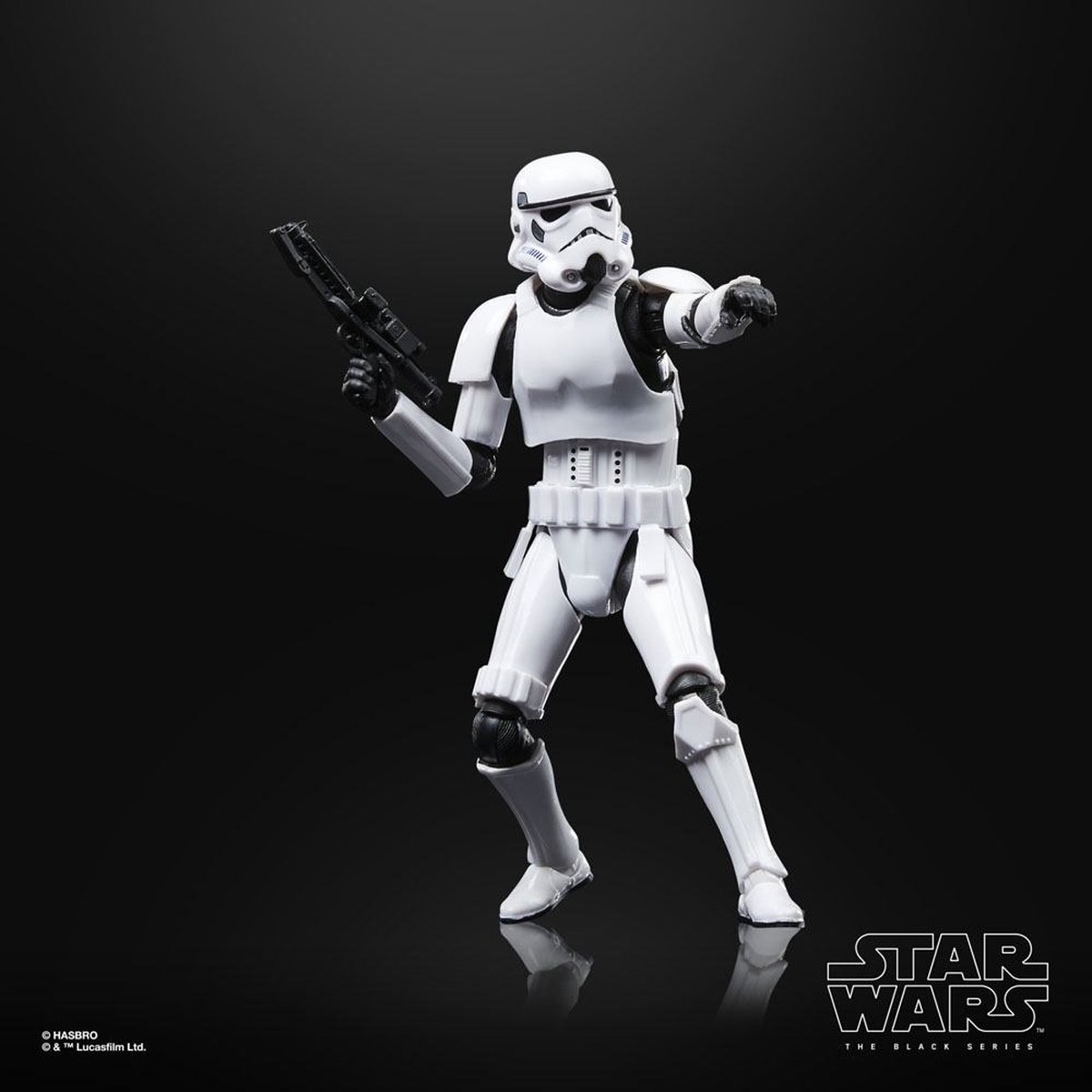 Hasbro Star Wars - Stormtrooper 15 cm Episode VI 40th Anniversary Black Series Actiefiguur - Multicolours
