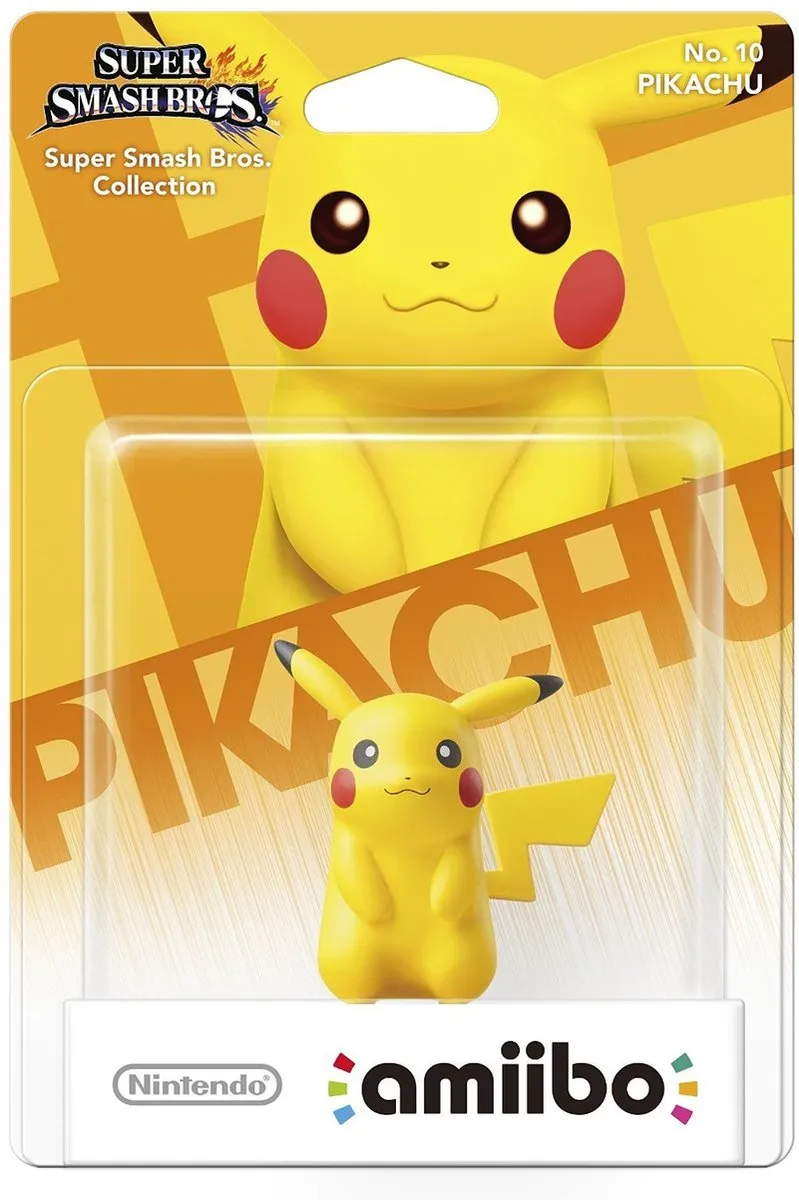 Nintendo Amiibo Pikachu Super Smash Bros