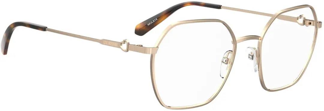 Moschino Love MOL614 Bril - Gold
