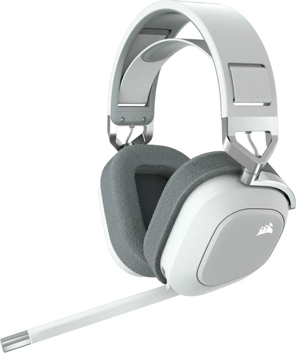 Corsair HS80 RGB CA-9011236-EU Draadloze Gaming Headset - Wit