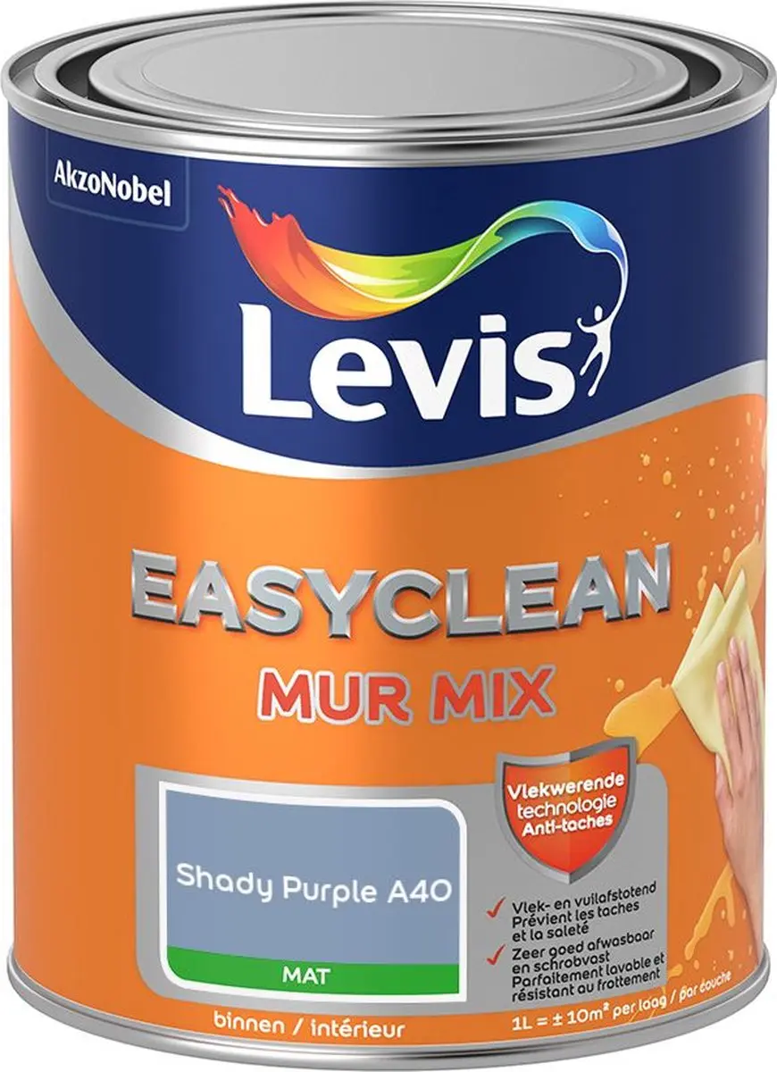 Levi's Easyclean Mur Mat Mix Mengverf 1L
