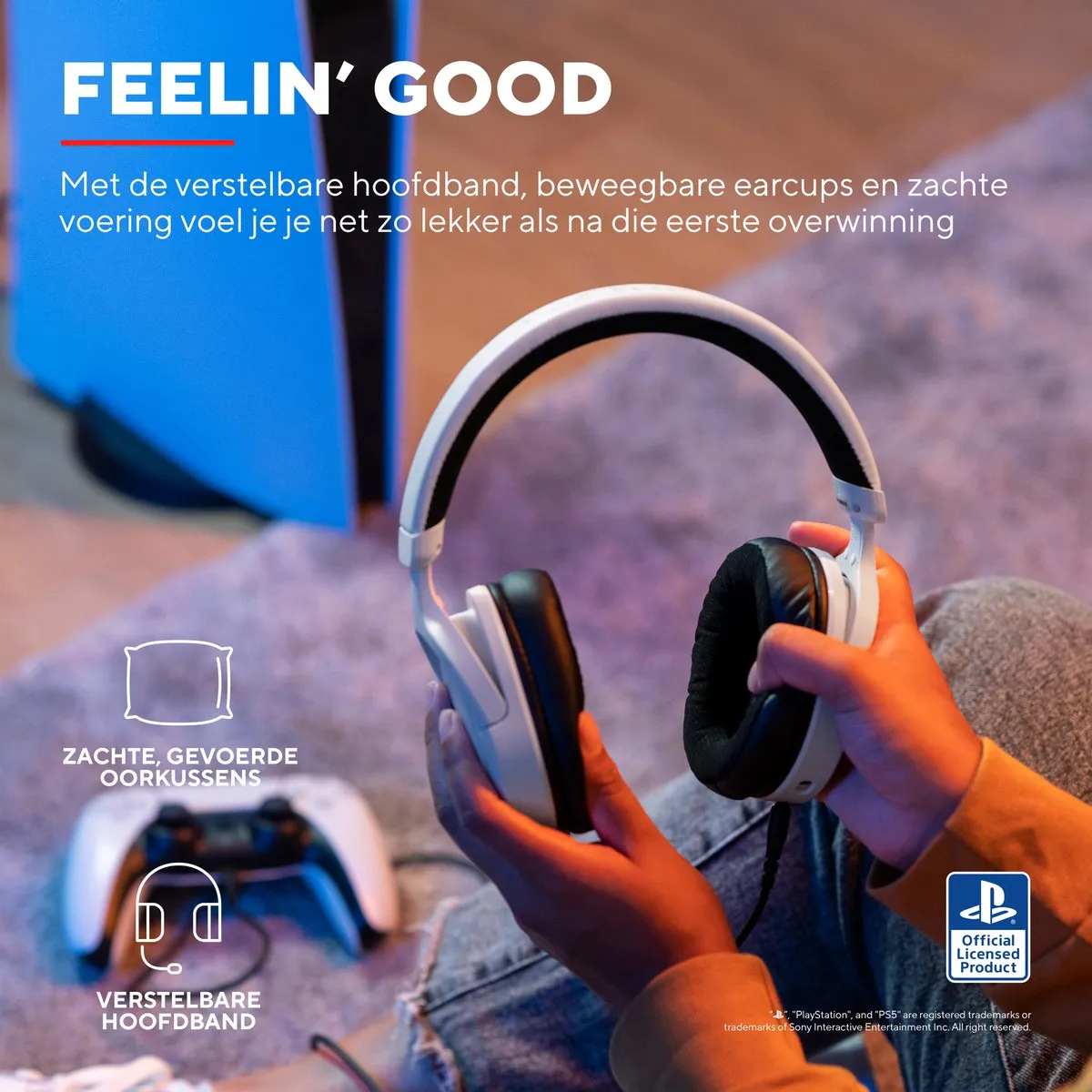 Trust GXT498W Forta Gaming Headset - Wit