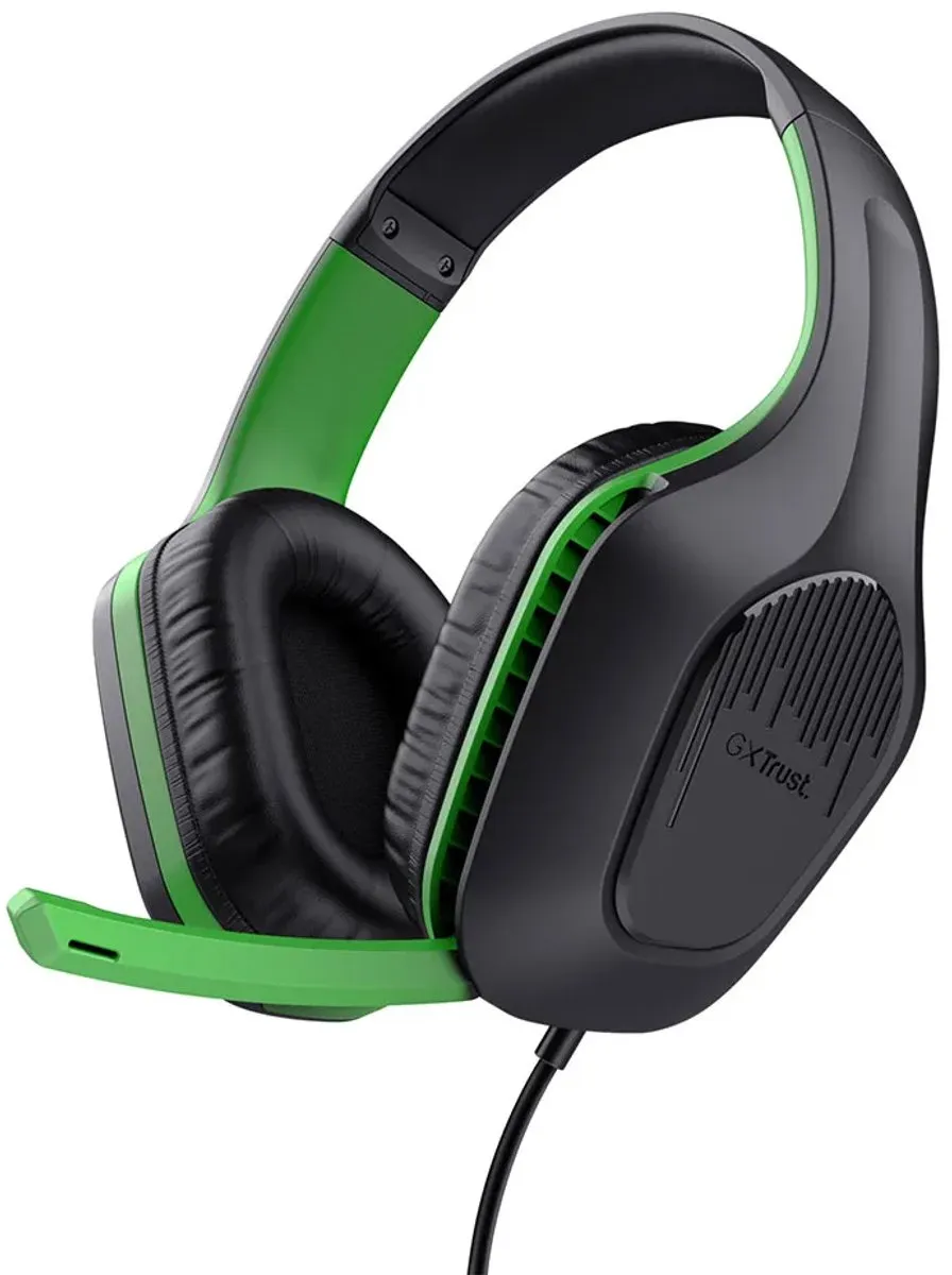 Trust GXT 415X Zirox Gaming Headset - Xbox - 50mm - Groen