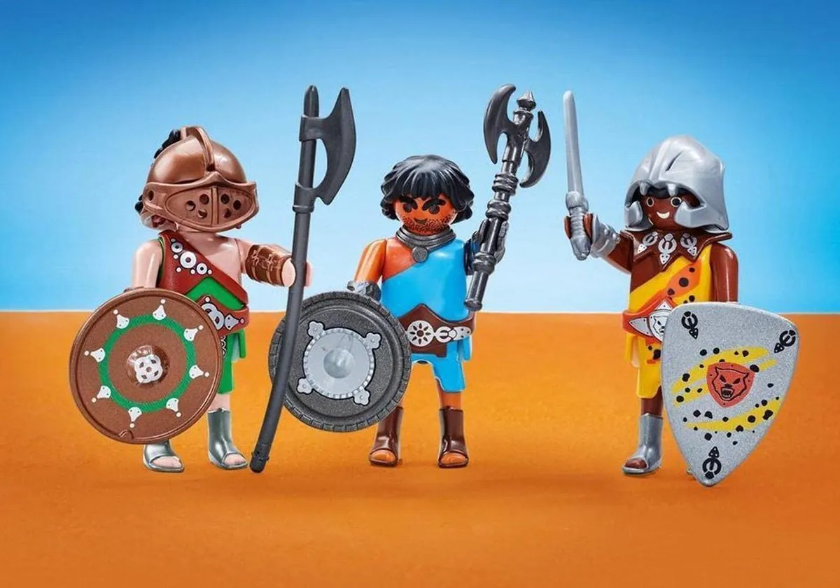 Playmobil 3 Gladiatoren 6590