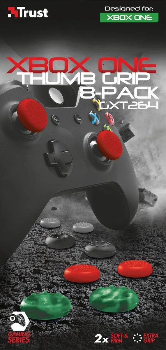Thumb Grips 8-pack for Xbox One controllers