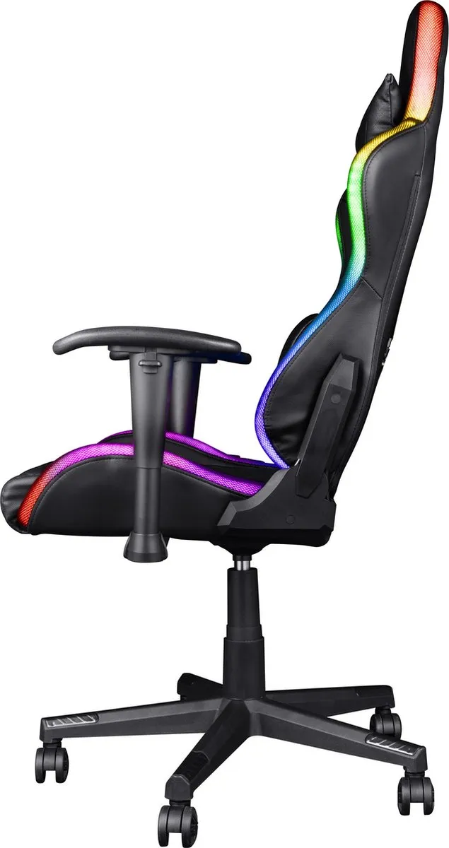 Trust GXT716 RIZZA RGB Gaming Stoel - Zwart