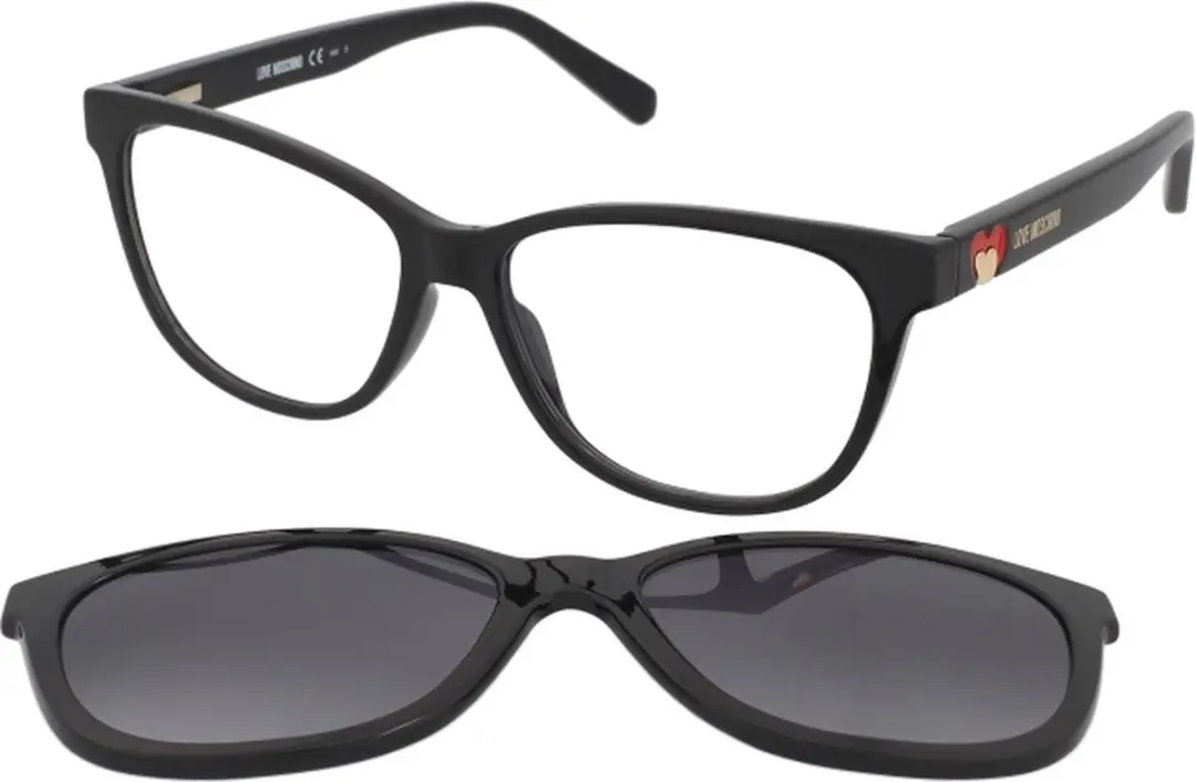 Moschino Love MOL052/CS Bril - Zwart - afbeelding 2 van 2
