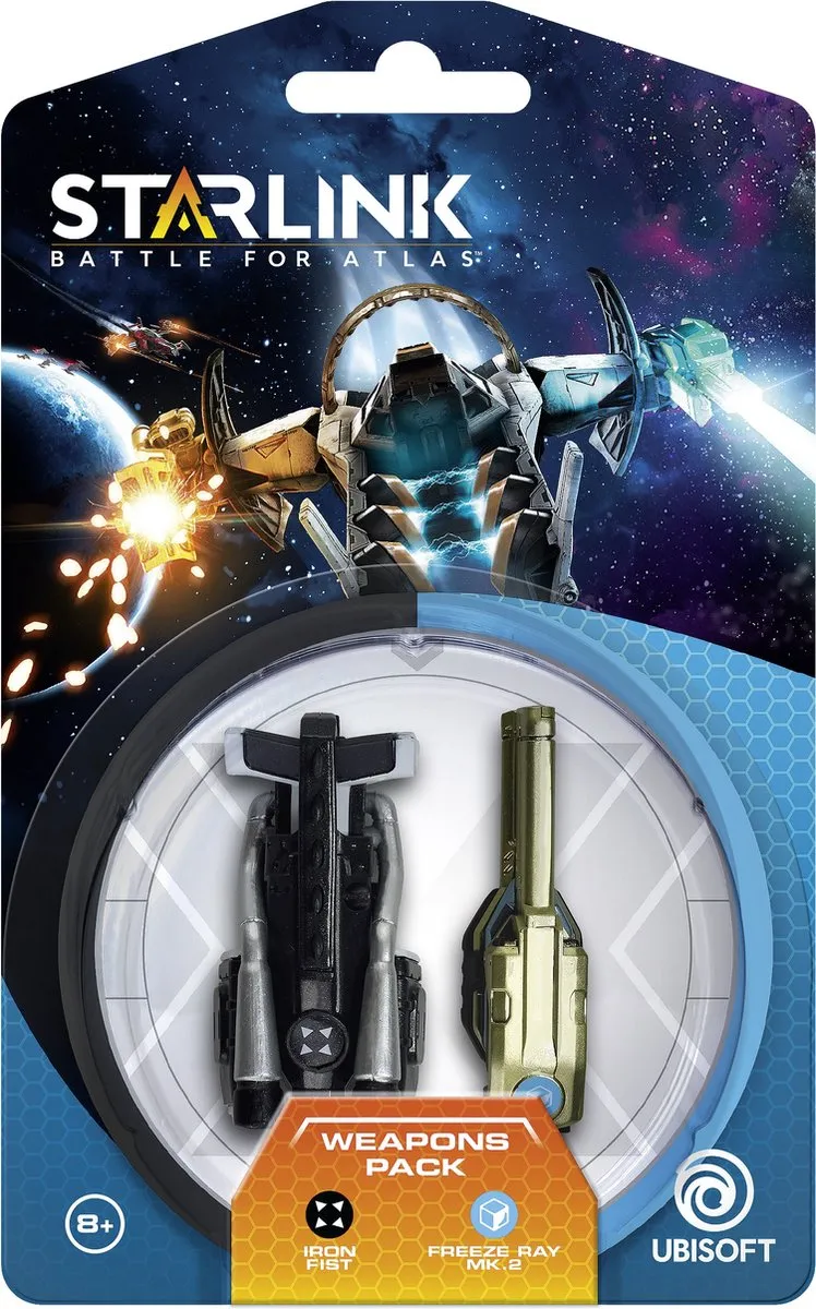 Starlink: Battle For Atlas - Weapon Pack Iron Fist + Freeze Ray /toys For Games