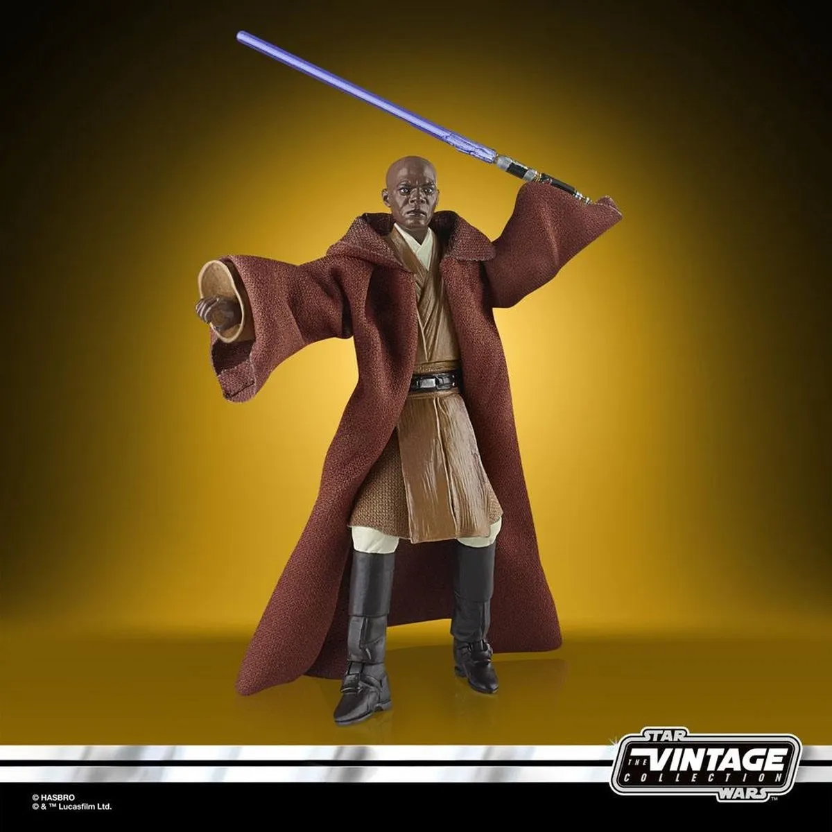 Hasbro Mace Windu Episode II Vintage Action Figure 10cm F44955X0 - Multicolor - afbeelding 6 van 6