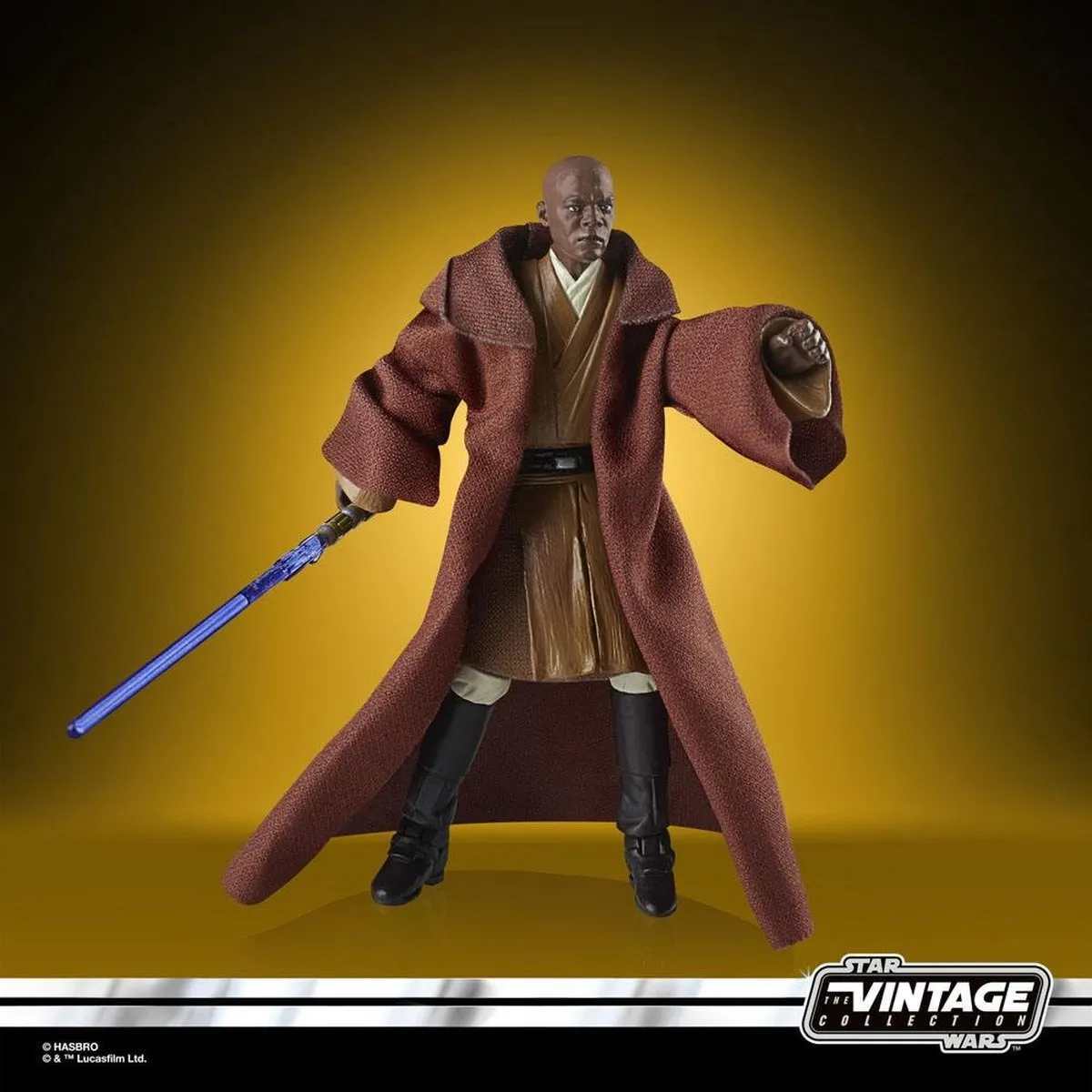 Hasbro Mace Windu Episode II Vintage Action Figure 10cm F44955X0 - Multicolor