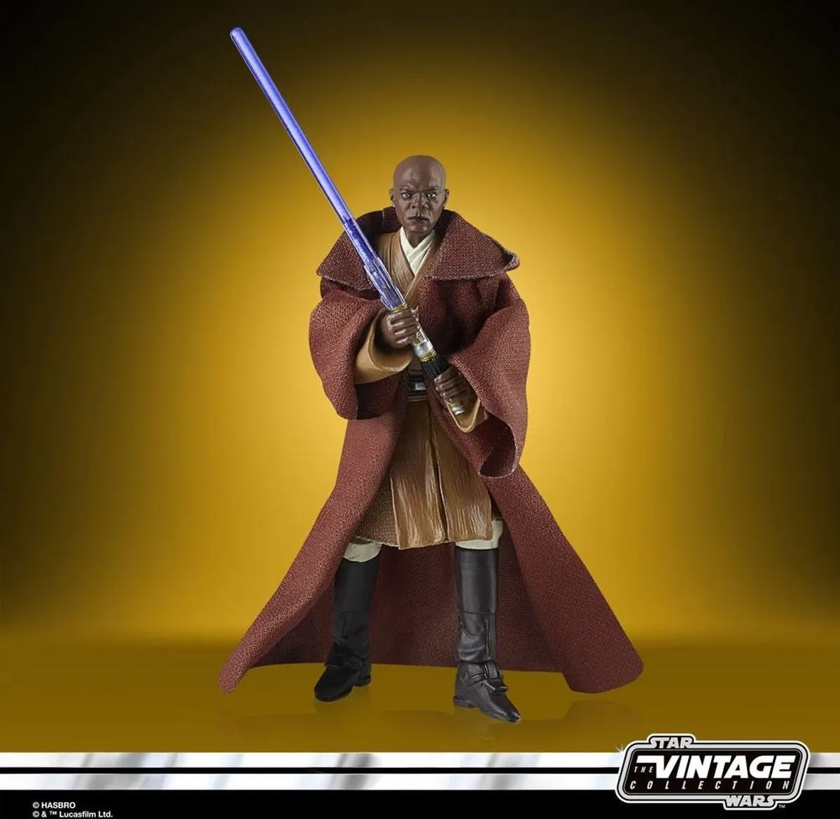 Hasbro Mace Windu Episode II Vintage Action Figure 10cm F44955X0 - Multicolor