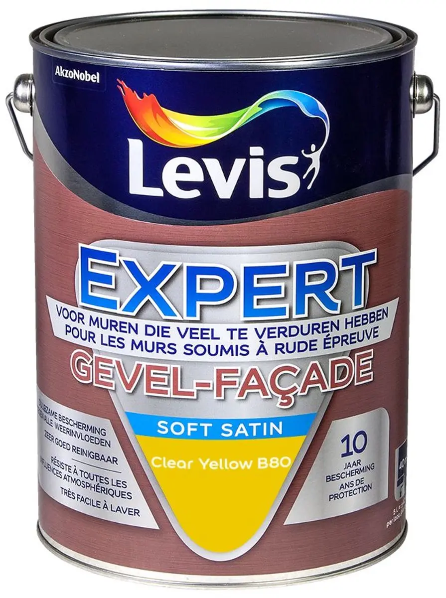 Levi's Expert Gevel Mix Clear Yellow B80 Mengverf 5L