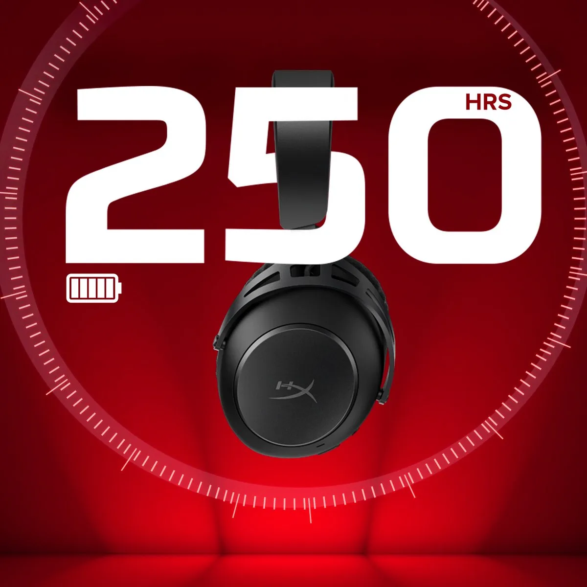HyperX Cloud Alpha 2 Wireless AJ5C7AA Gaming Headset - 250 uur batterij - Zwart