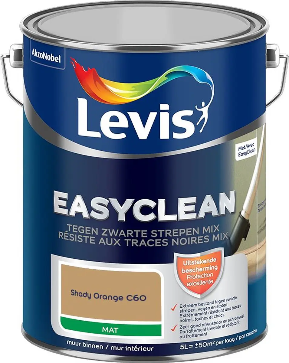 Levi's Easyclean Tegen Zwarte Strepen Mengverf 5L
