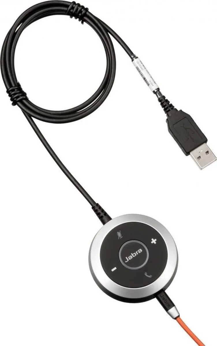Jabra Evolve 80 UC Headset JABRA_606734 - Zwart - afbeelding 6 van 6