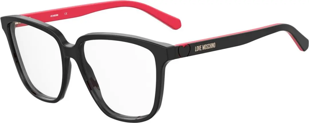 Moschino Love MOL583-807 Brillenframe - Ø55mm - Zwart - afbeelding 6 van 6