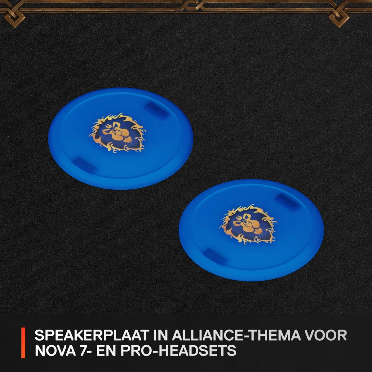 SteelSeries Booster Pack World of Warcraft Alliance - Blauw