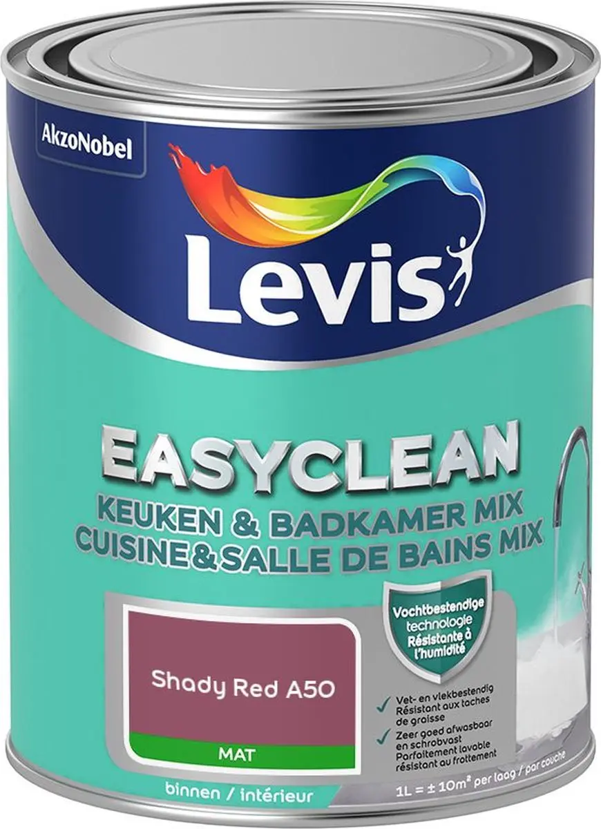 Levi's Easyclean Mengverf Shady Red A50