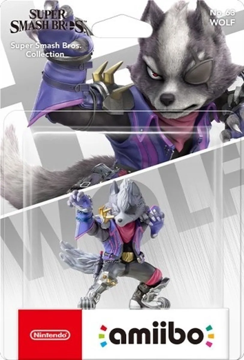 Nintendo Amiibo Wolf Super Smash Bros.