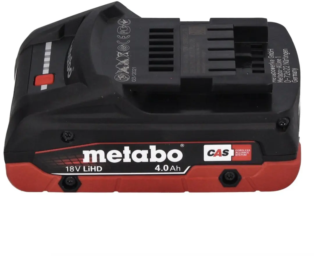 Metabo WB 18 LTX BL 15-125 Haakse Slijper - 125mm - 18V - 4.0Ah