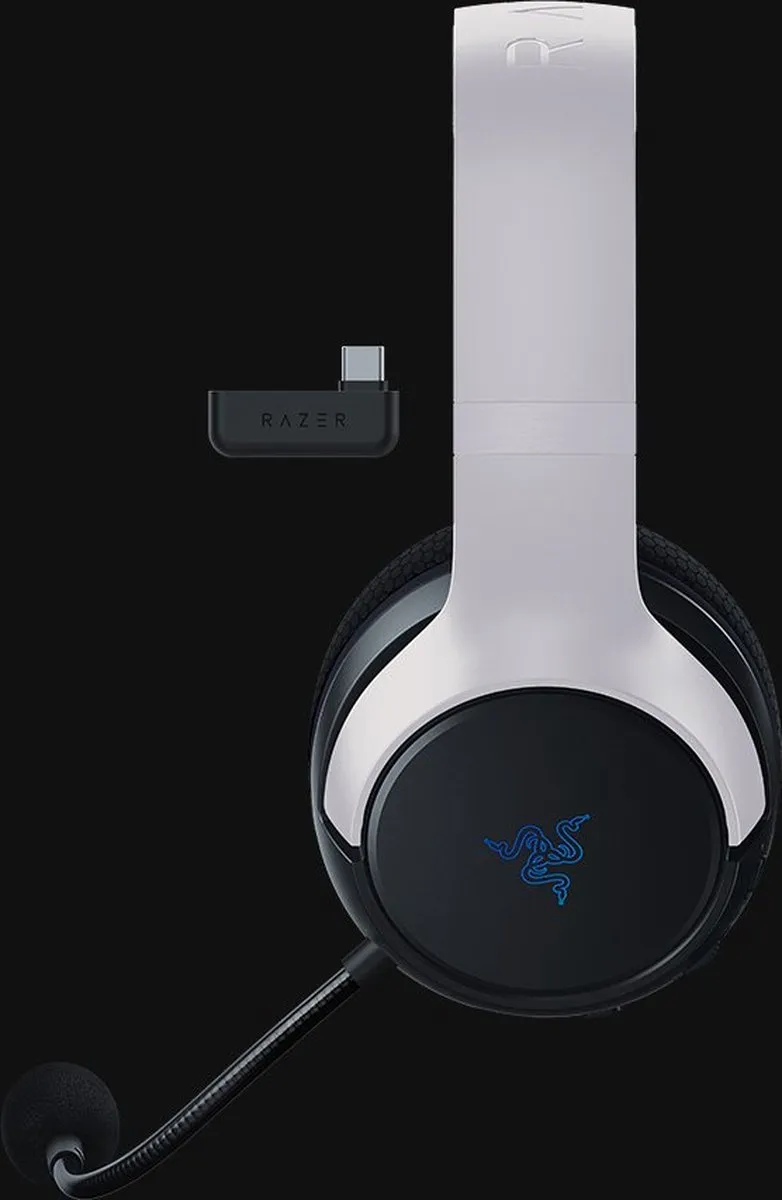 Razer Kaira RZ04-03980100-R3M1 Draadloze Gaming Headset - Wit