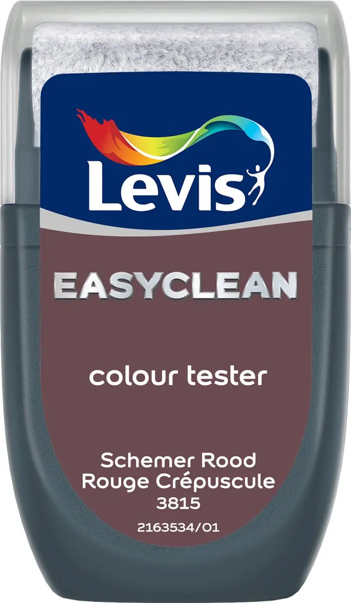 Levi's Easyclean Mur Tester Schemer Rood 30ml
