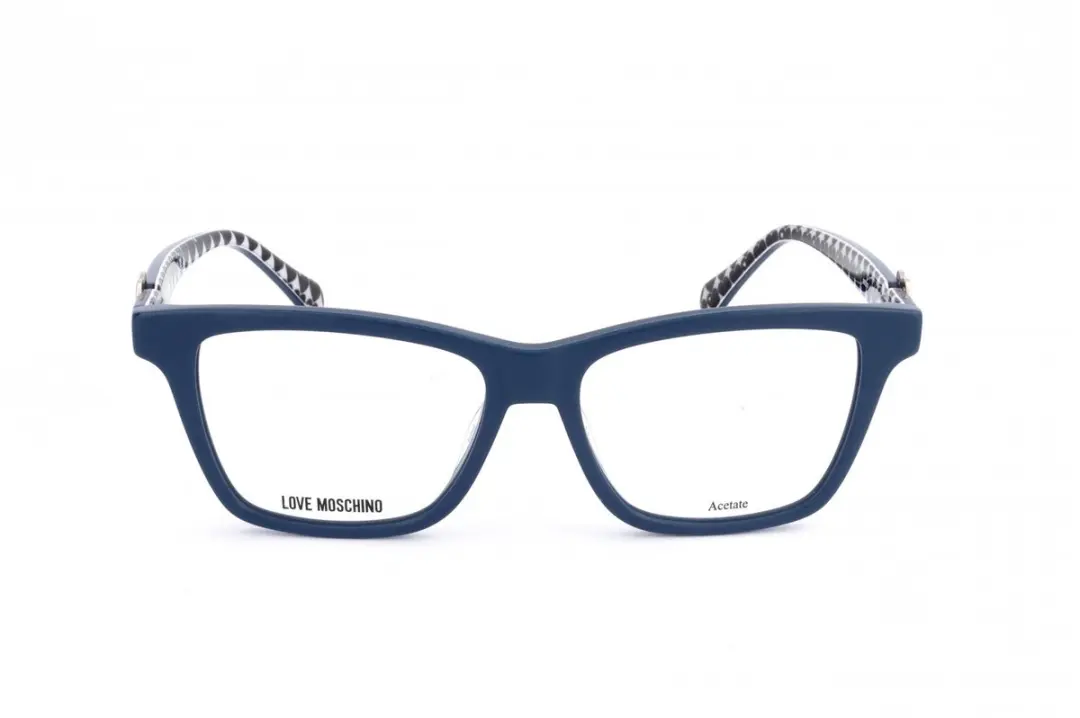 Moschino Love MOL610 Brilmontuur - Blauw