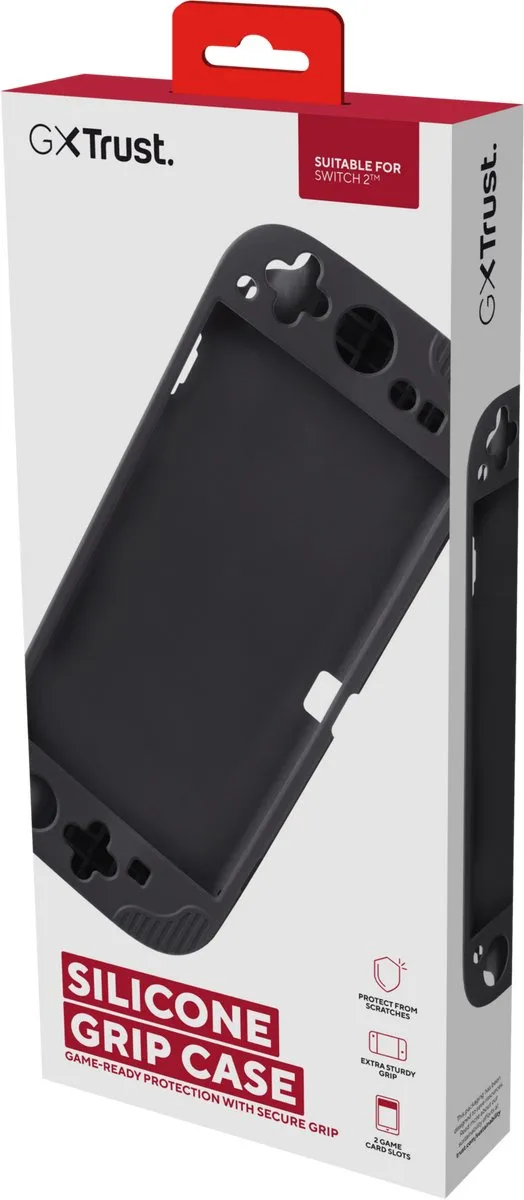 Trust GXT1253 Switch 2 Grip Beschermhoes - Zwart - afbeelding 6 van 6