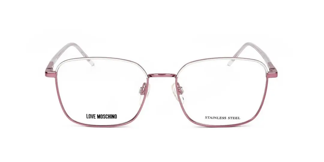 Moschino Love MOL562 Brilmontuur - 53/17/140 - Roze/Wit