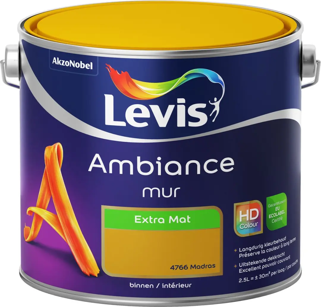 Levi's Ambiance Mur Extra Mat Madras 2,5L