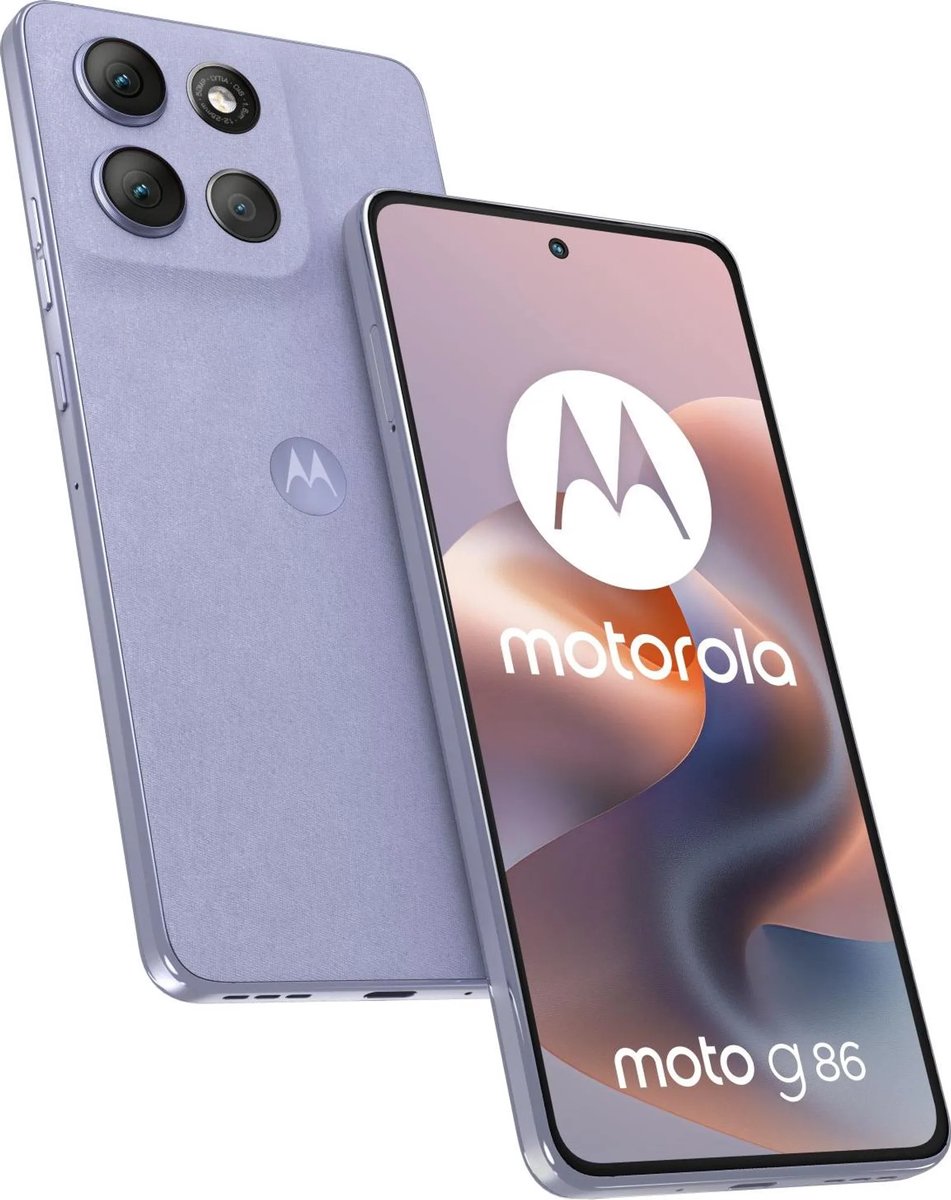 Motorola - Moto G86 Power 5G - 256GB - Paars