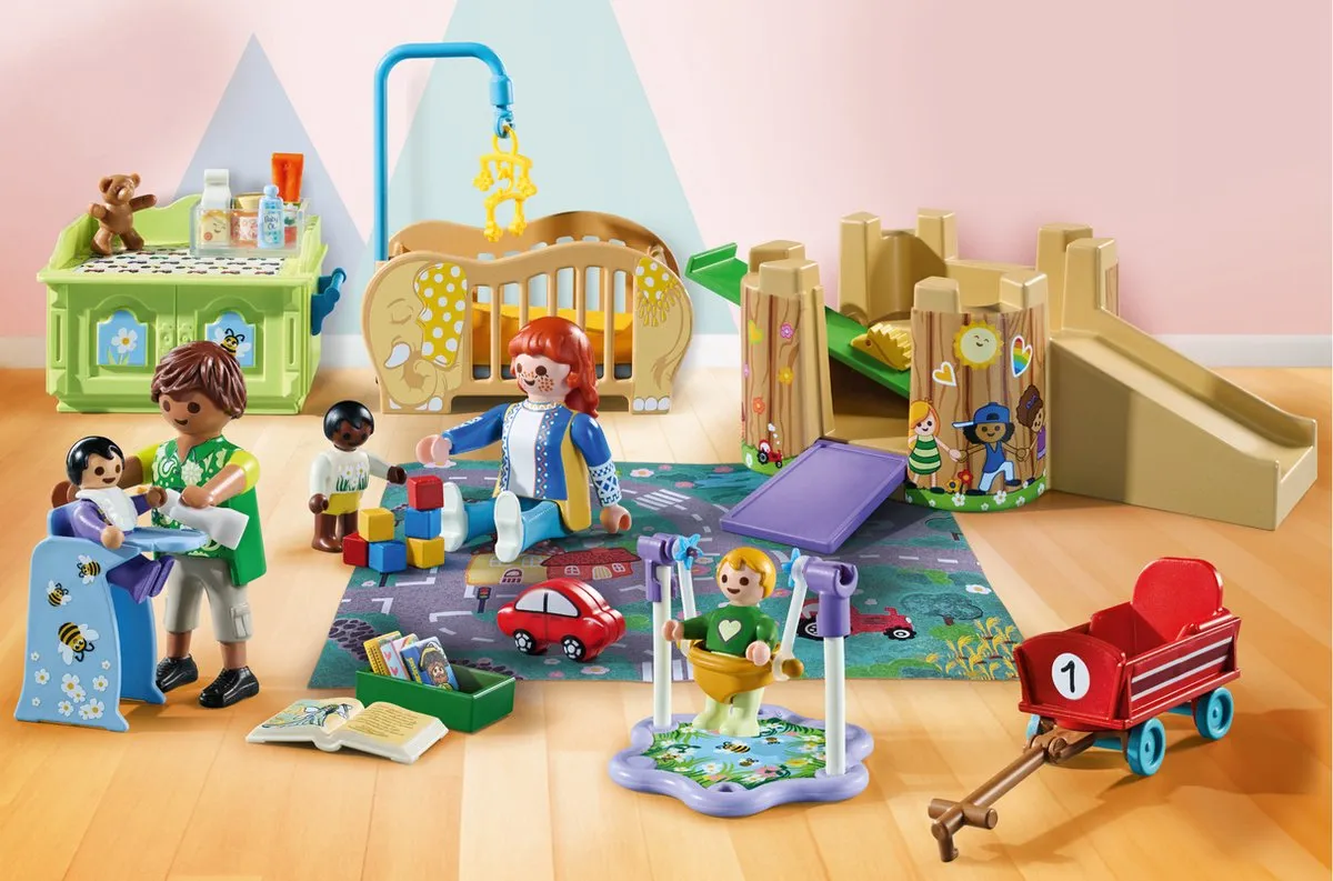 Playmobil My Life Peuterspeelzaal 71649 - Multicolor