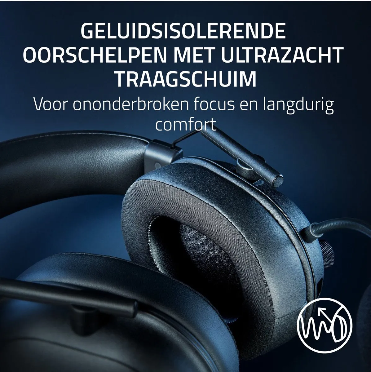 Razer BlackShark V2 HyperSpeed Draadloze Gaming Headset - Zwart