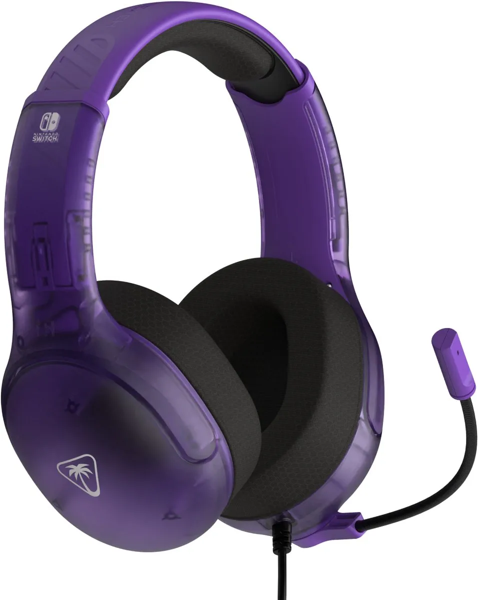 Turtle Beach Airlite Fit TBS-8002-45 Gaming Headset - Nintendo Switch - Paars