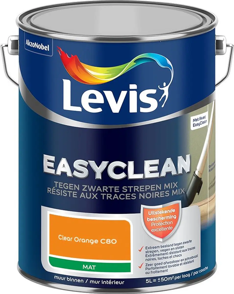 Levi's Easyclean Tegen Zwarte Strepen Mengverf 5L