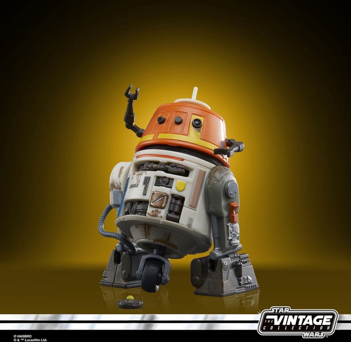 Hasbro Star Wars Chooper C1-10p Ahsoka Figuur 9.5 Cm Transparant