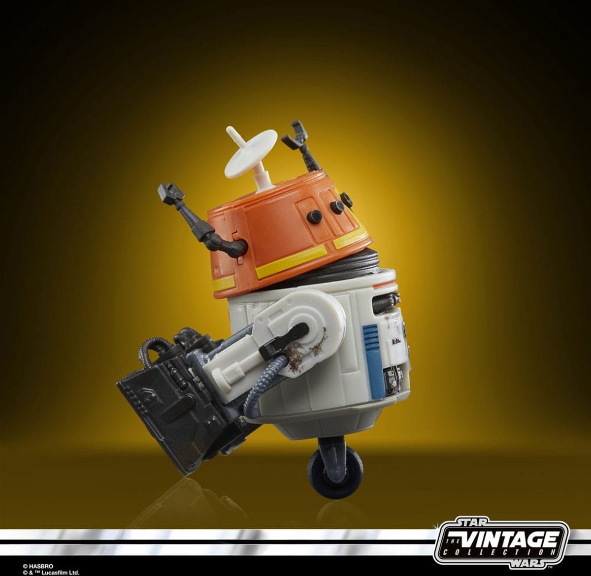 Hasbro Star Wars Chooper C1-10p Ahsoka Figuur 9.5 Cm Transparant