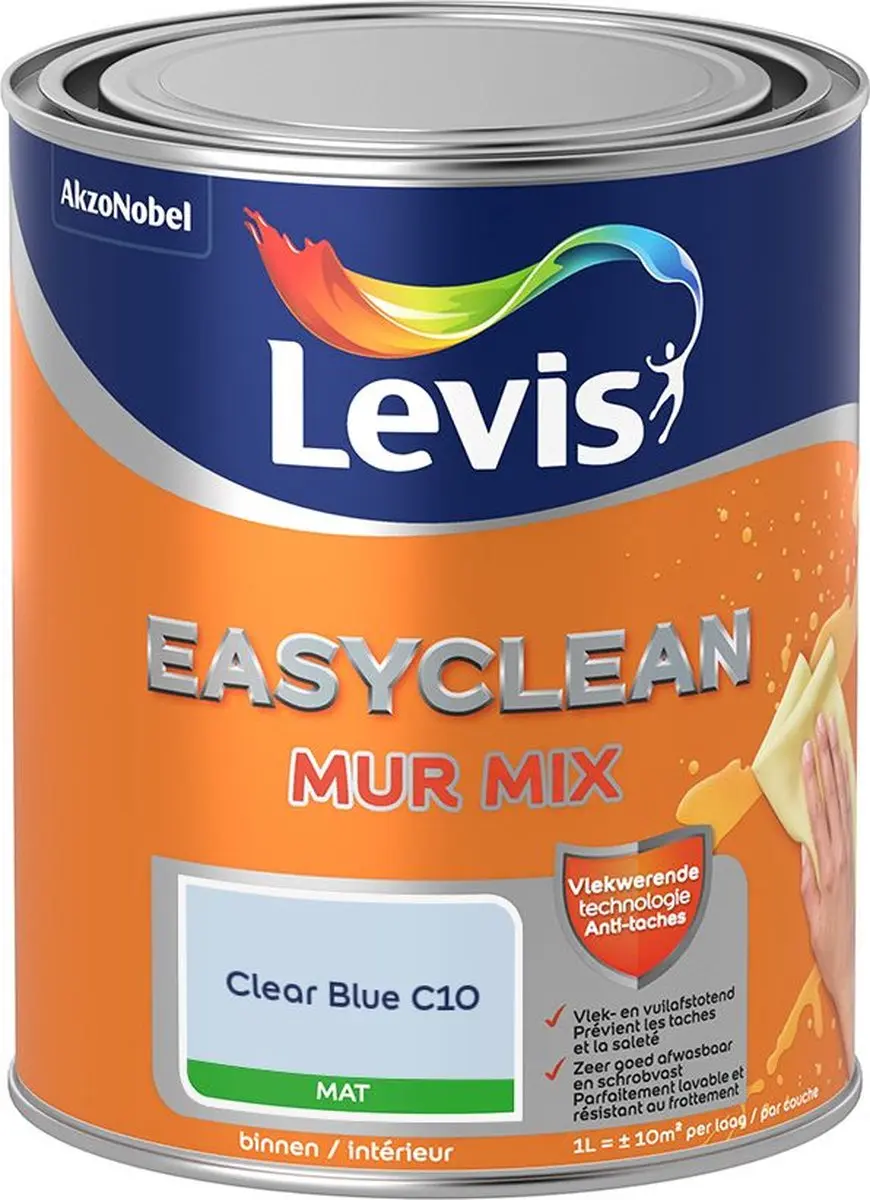 Levi's Easyclean Mur Mat Mix Clear Blue C10