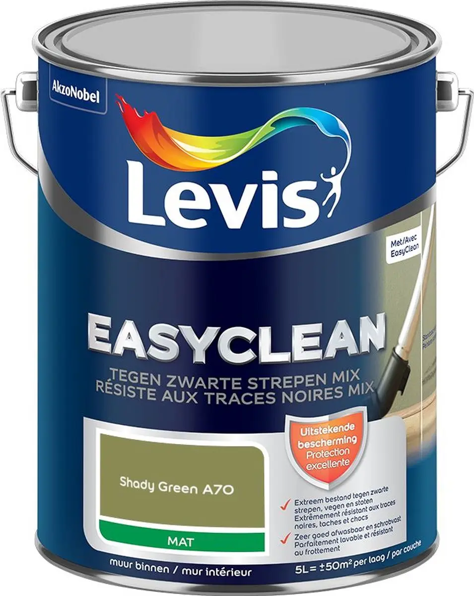 Levi's Easyclean Tegen Zwarte Strepen Mengverf 5L