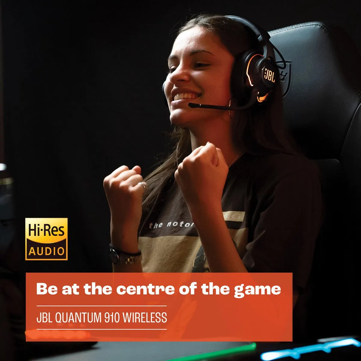 JBL Quantum 910 Headset - Draadloos - Zwart