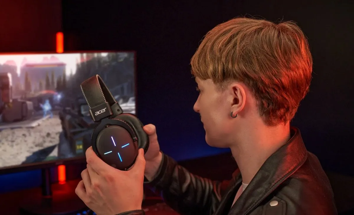 Acer Nitro Gaming Headset GP.HDS11.02E - RGB - Zwart