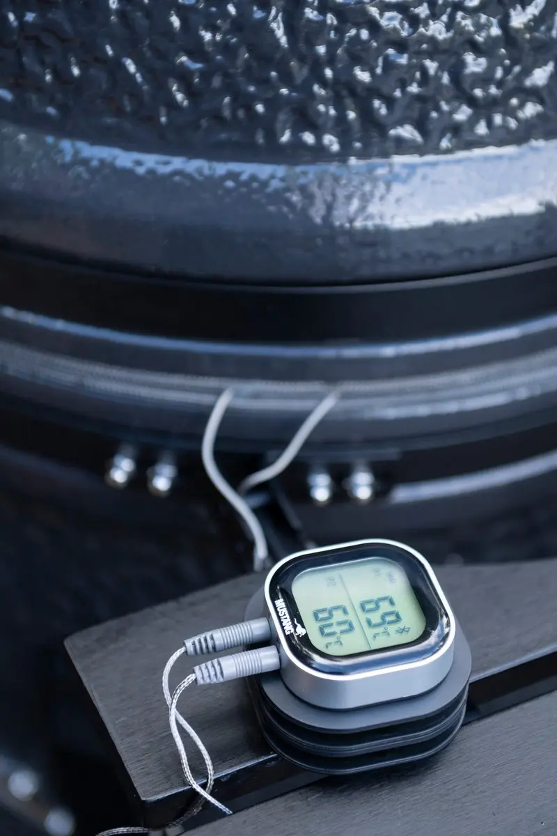 Mustang Digitale BBQ Thermometer Bluetooth - 2 Probes - Zwart