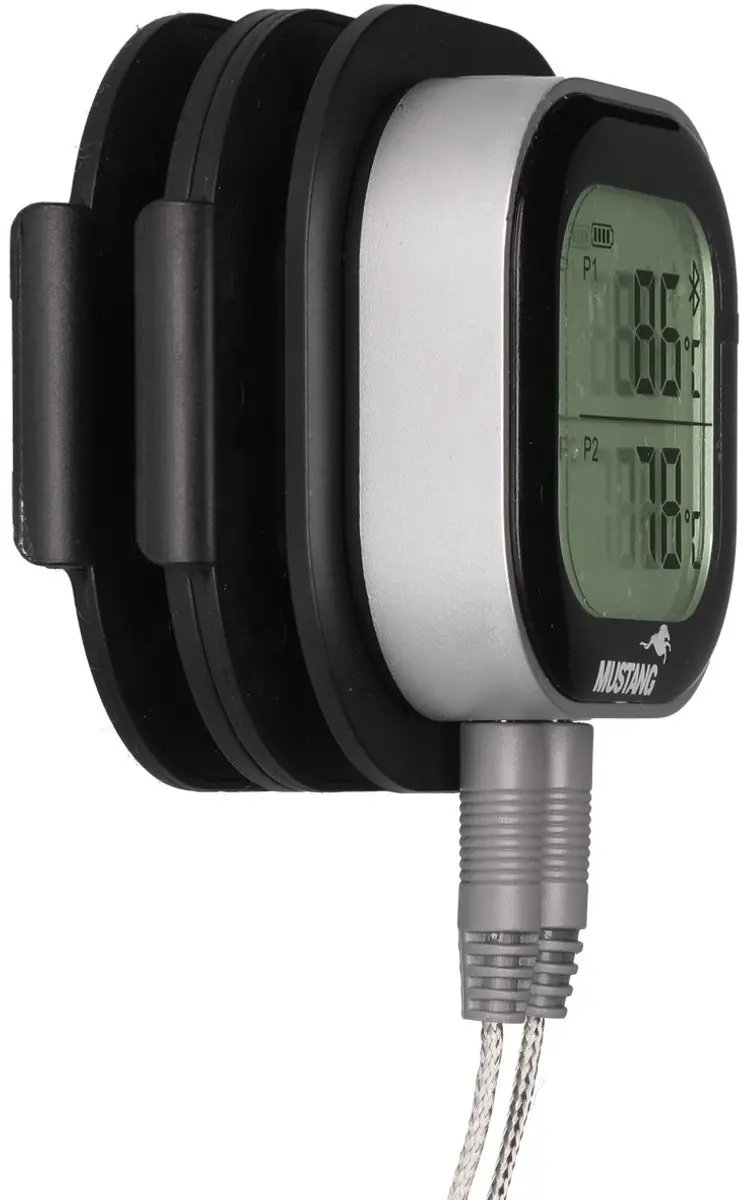 Mustang Digitale BBQ Thermometer Bluetooth - 2 Probes - Zwart - afbeelding 6 van 6