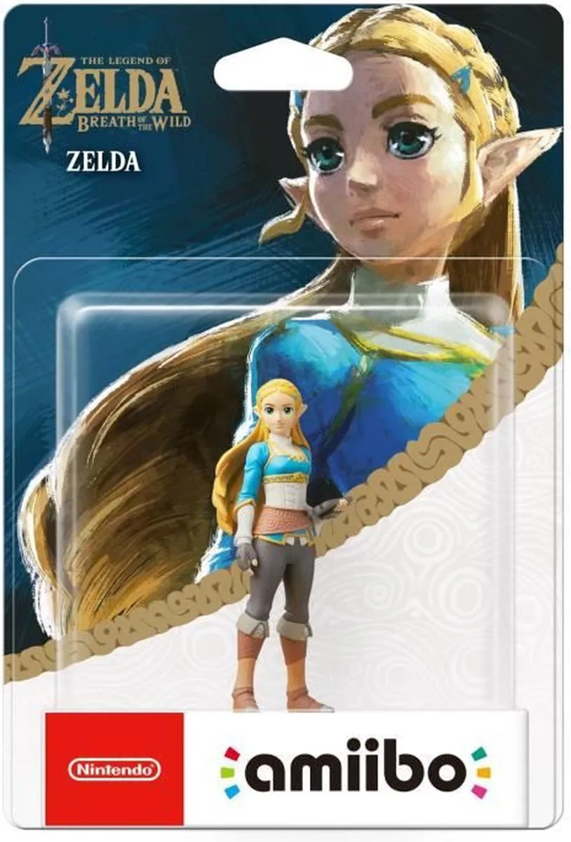 Nintendo Zelda Breath of the Wild Amiibo - Zelda Figuur